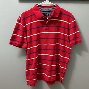 Tommy Hilfiger  Short Sleeved Striped Polo Shirt size  XL